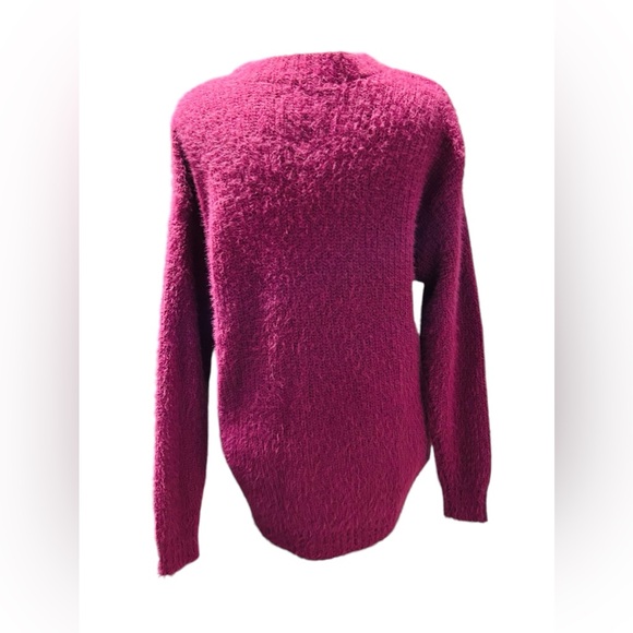 NWT Too Foxy Pink Eyelash Cardigan - Picture 3 of 9